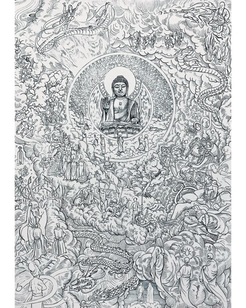 黃堅 Caine Wong 《地藏菩薩本願經》永不退轉於阿耨多羅三藐三菩提 《Ksitigarbha Bodhisattva Sutra》 Never retreat on the path to Anuttara-samyak-saṃbodhi